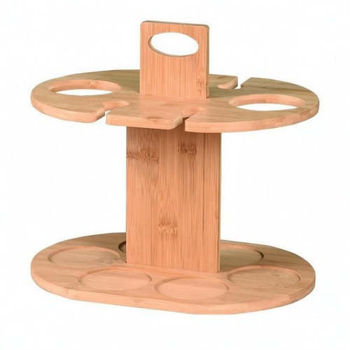Bamboo wine rack natural - bamboo,