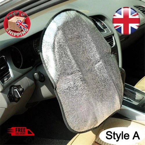 Car steering wheel sun shade - car,