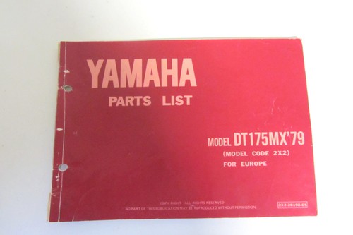 Parts catalogue - parts,
