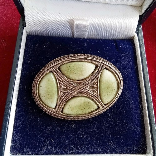 Vintage jewellery celtic - vintage, green