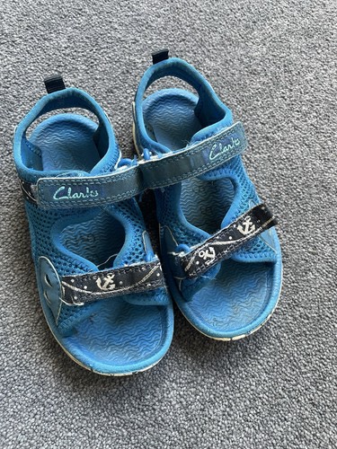 Clarks boys blue doodles - clarks,