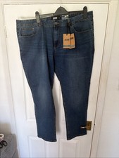 Jacamo Jeans Navy Waist 44 Leg