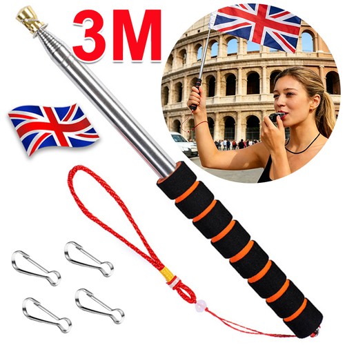 Telescopic flag pole - telescopic,