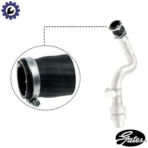 Charge air hose 0578 for - air,