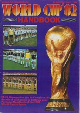 WORLD CUP SPAIN 1982  HANDBOOK ~ 84 PAGE PREVIEW OF THE 1982 WORLD CUP