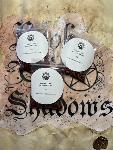 Fire love incense grains - incense,