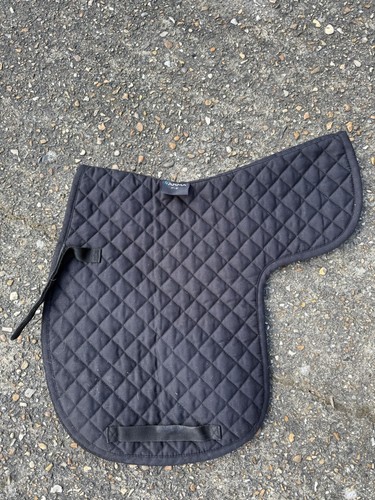 Black cotton numnah 18 - black,
