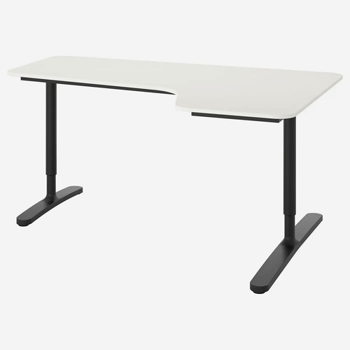 Ikea bekant corner desk white - corner,