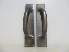 Antique Bronze Door Handles Shop Pulls Pub Architectural Antique Brass Old  12"