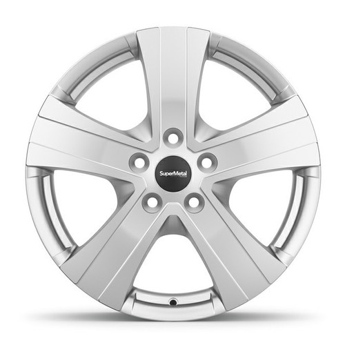 Silver alloy wheels fiat - silver,
