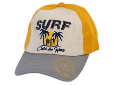 Gravity Threads Surf Catch the Wave Adjustable Baseball Hat, Red/Blue