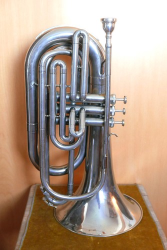 Vintage marching baritone - vintage,