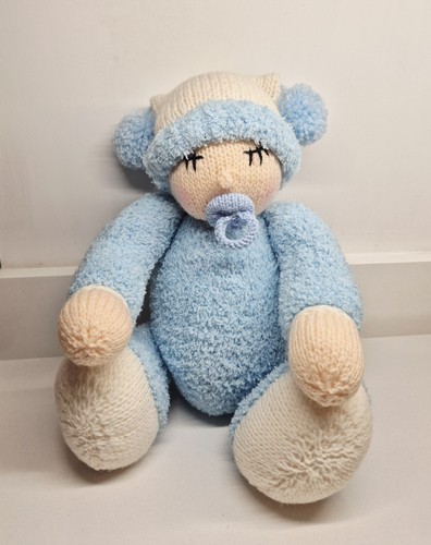 Handmade artist knitted - artist, baby