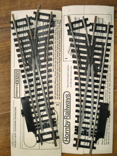 Hornby r612 r613 points - r612, &