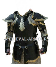 Medieval Full Suit Of Armor Dark Elf Druchii warhammer dark elves Steel Armor