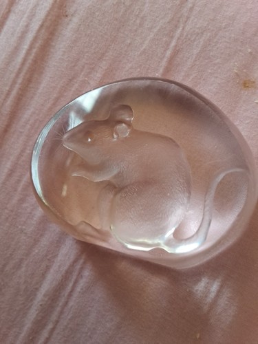 Mats jonasson signed crystal - mats,