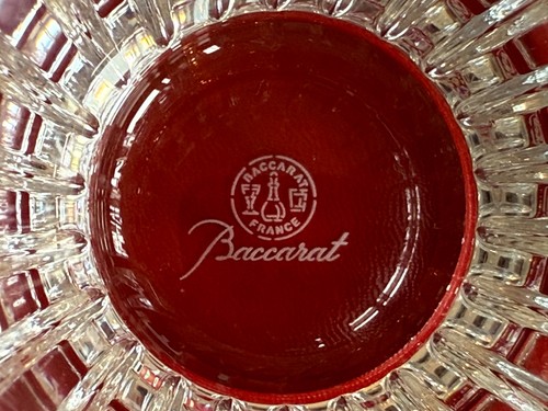 Baccarat set crystal - of, 2