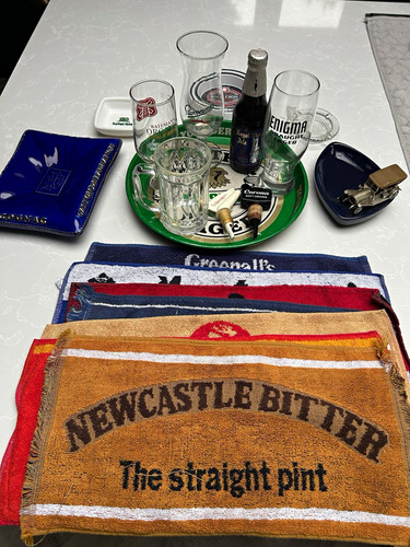 Beer bar towels mixed - beer, brands