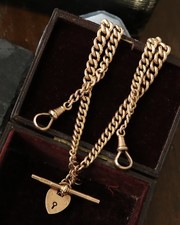 Heavy Vintage 9ct Rose Gold