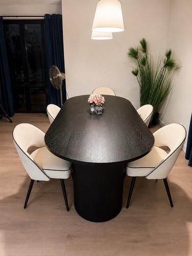 Lush interiors luna 7pc oval - 7pc,