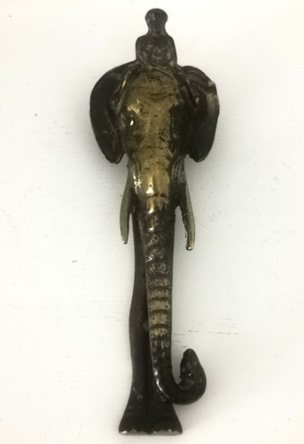 Rare vintage brass - brass, elephant