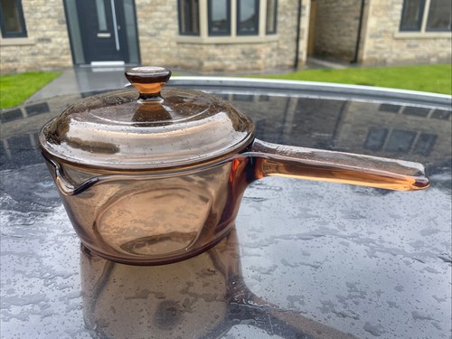 Corning ware vision amber - ware,