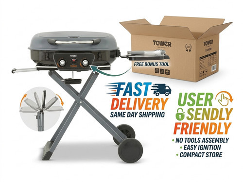 Tower barbecue portable - tower,