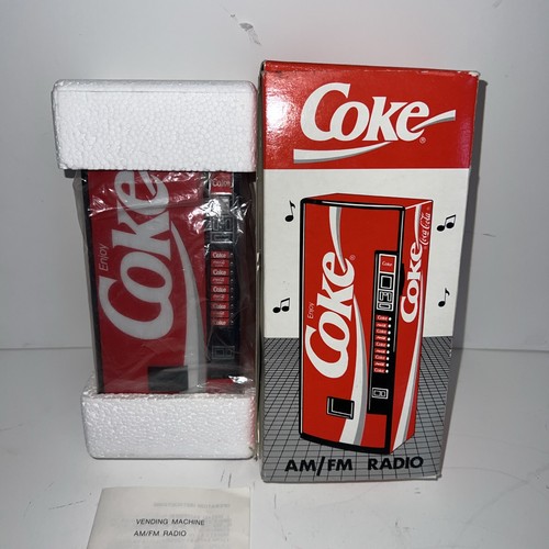 New vintage 1989 coke vending - new,