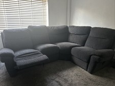 La-Z-Boy Tamla Corner Sofa Plus Large Storage Pouffe, Scs