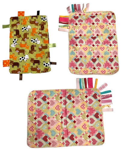 Lot baby taggies - 3, tag