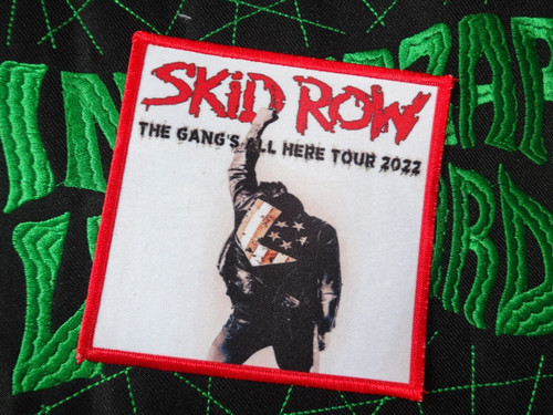 Skid row patch mötley - row, crüe