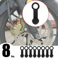 8X Brake Caliper Bleed Nipple Screw Dust Cap Cover 7mm/8mm Rubber Motorcycle Car