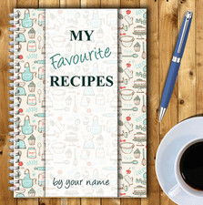 A5 PERSONALISED RECIPE