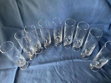 Arnolfo di Cambio By Joe Colombo Design Drinking set Of 9 Smoke glasses set 70’s