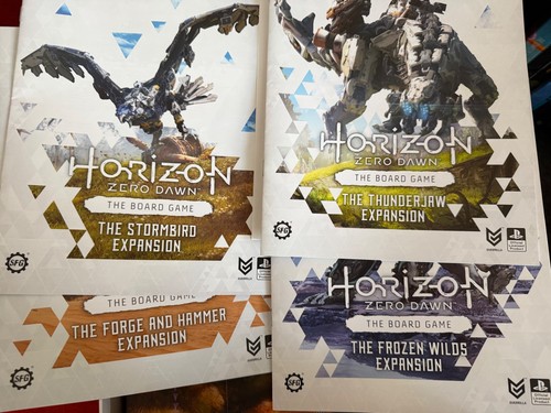 Horizon zero dawn - zero, boardgame