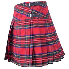 Tartan Mini Kilt Skirt For