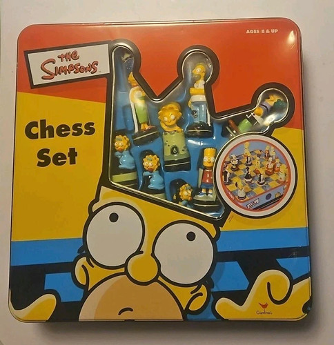 The simpsons vintage chess - the,