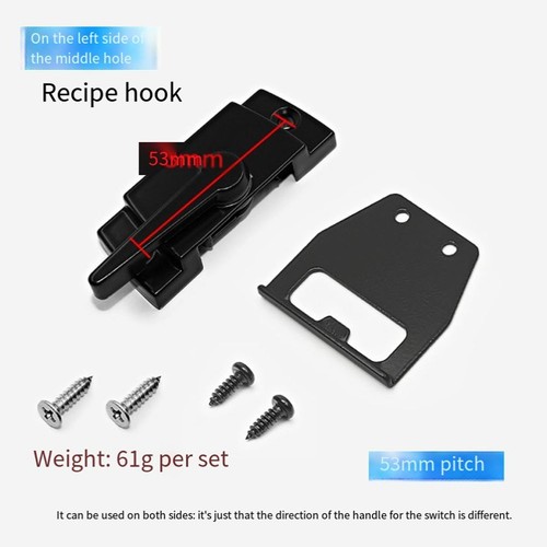 Glazing sash lock 5mm zinc - sash,