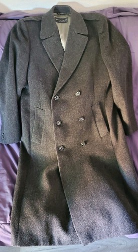 Vintage overcoat double - overcoat,