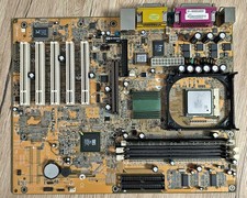 ABIT SA7 Rev. 1.01 Socket 478 DDR1 AGP ATX SiS 645DX Motherboard + CPU + RAM