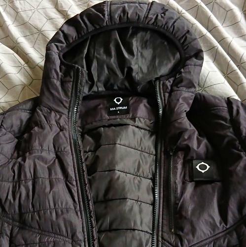 Strum men black hooded - ma.strum,