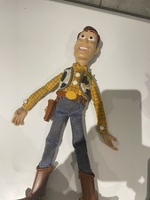 Disney And Pixar Sheriff Woody Doll Pullstring Still Works Hat Not Included