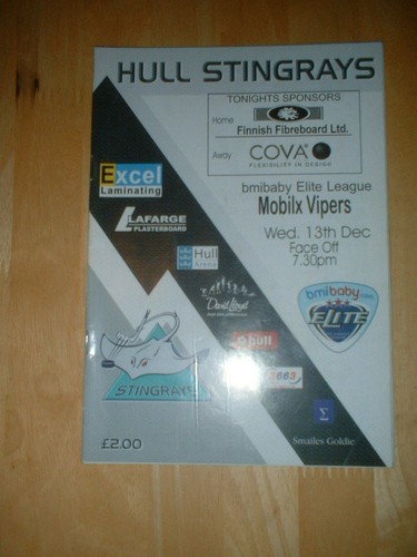 2006 hull stingrays - 2006/7,