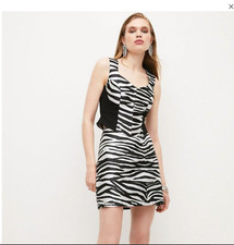 "karen millen" animal Zebra