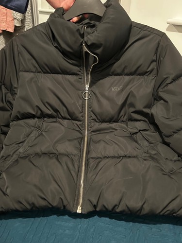 Vans black puffer - vans,