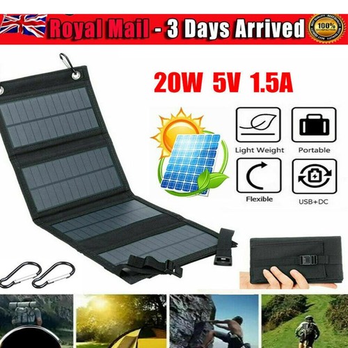 20w usb solar panel folding - usb,