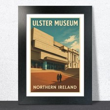 Ulster Museum Travel Poster