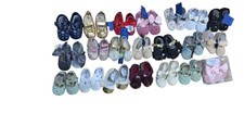 Job Lot 21x Baby Girl Party Shoes Size Wholesale Wedding / Shop Stock New Party