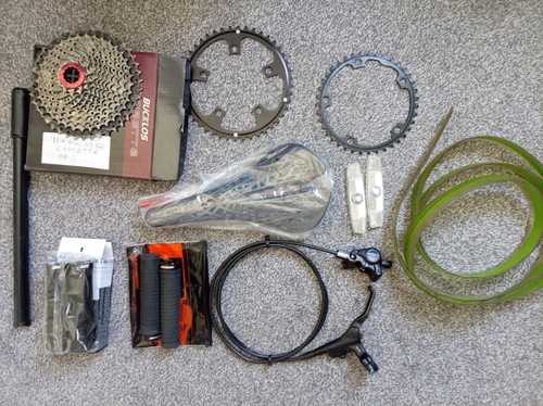 Mtb parts job lot - parts,, brakes
