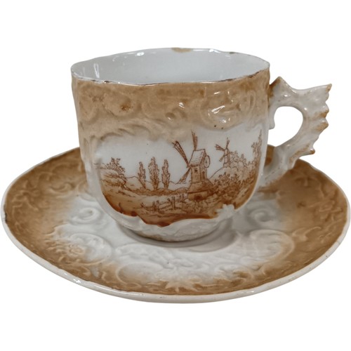 Antique german tea cup and - tea,